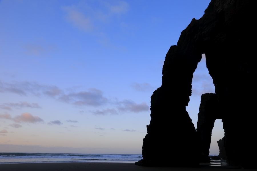 Felsen am Strand 