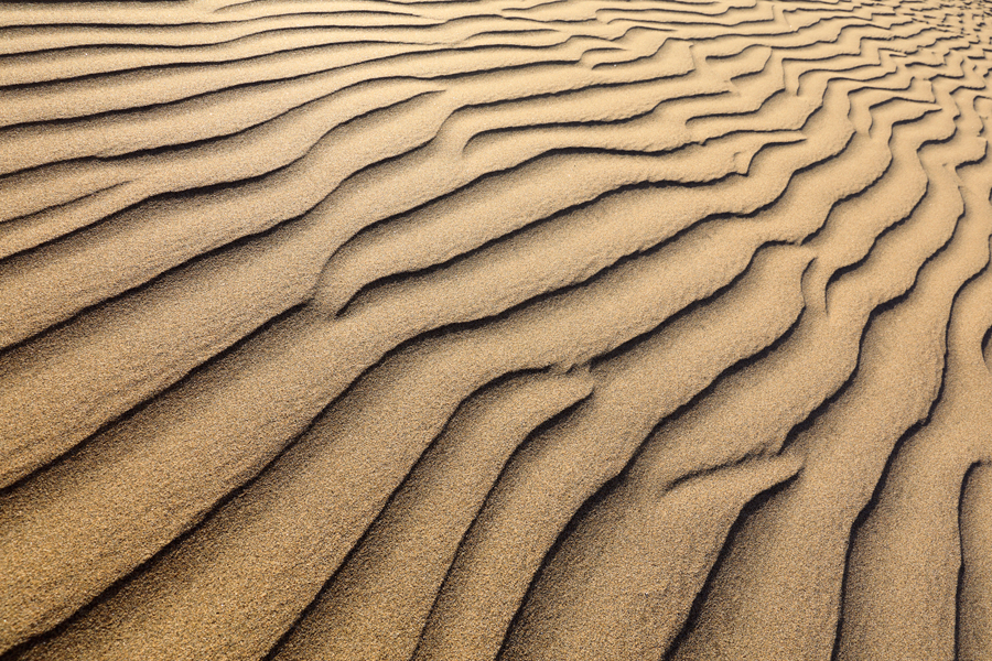Muster im Dünensand, Maspalomas, Gran Canaria