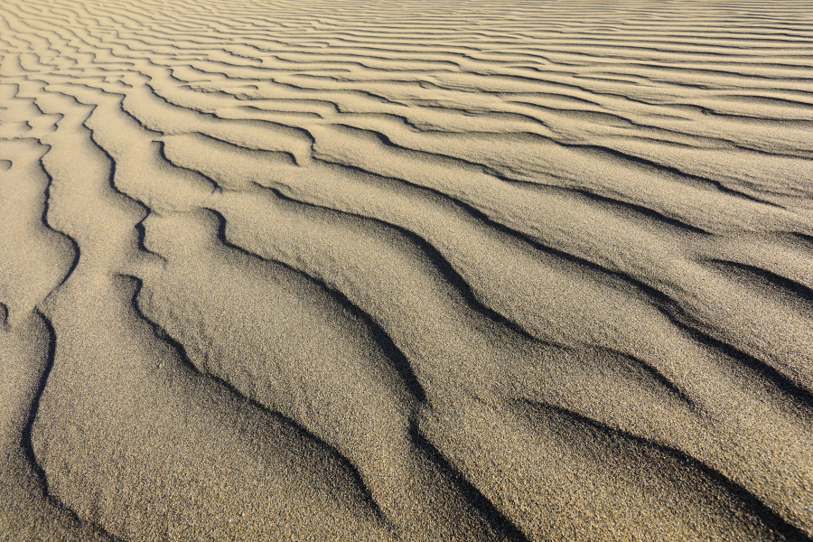Muster im Dünensand, Maspalomas, Gran Canaria