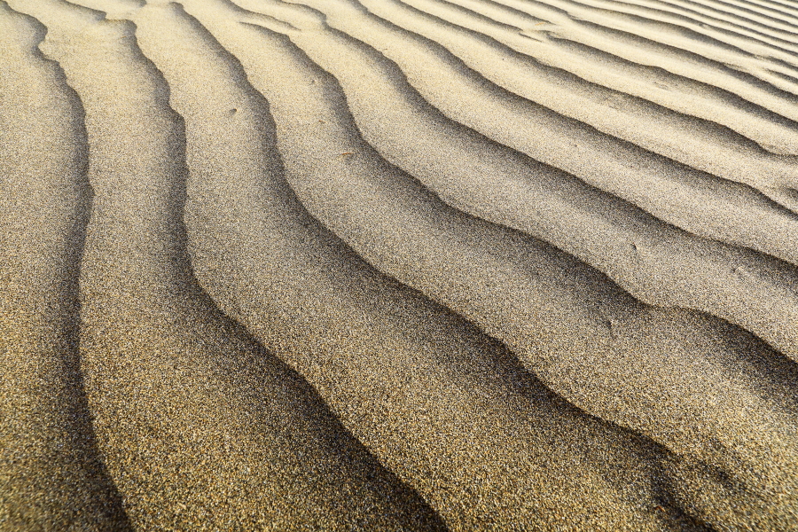 Muster im Sand in den Dünen von Maspalomas/Playa del Inglés