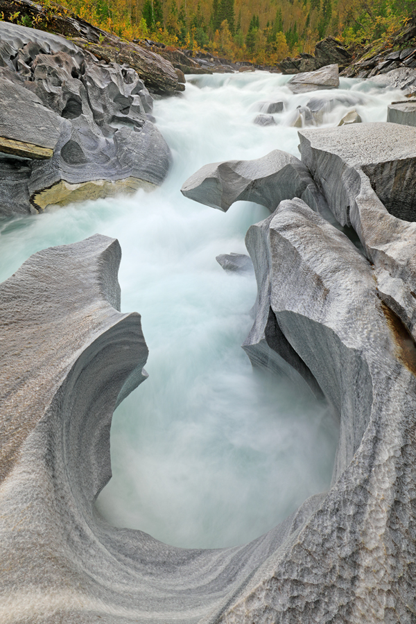 Marmorslottet bei Mo i Rana, Norwegen