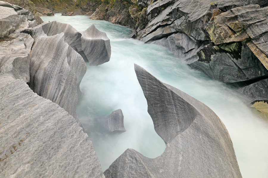Marmorslottet bei Mo i Rana, Norwegen