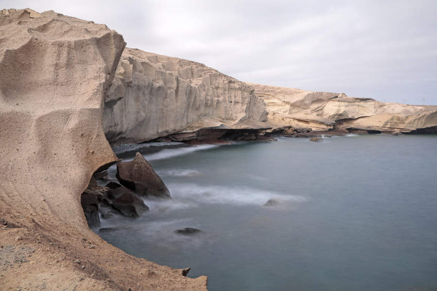 Steilküste bei Tajao im Süden von Teneriffa