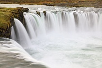Der Godafoss im Norden Islands zählt zu den größten Wasserfällen der Insel.