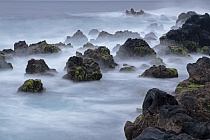 Lavafelsen bei Porto Moniz im Nordwesten Madeiras