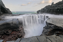 Basaltfelsen bei Puerto de la Cruz an der Nordküste von Teneriffa