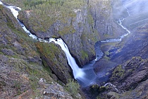 Wasserfall Vøringsfossen, Norwegen