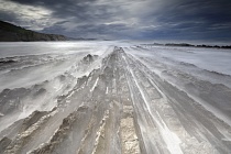 Flysch am Strand von Zumaia