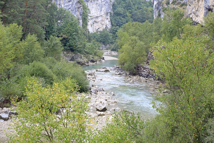 Blick in die Verdon-Schlucht