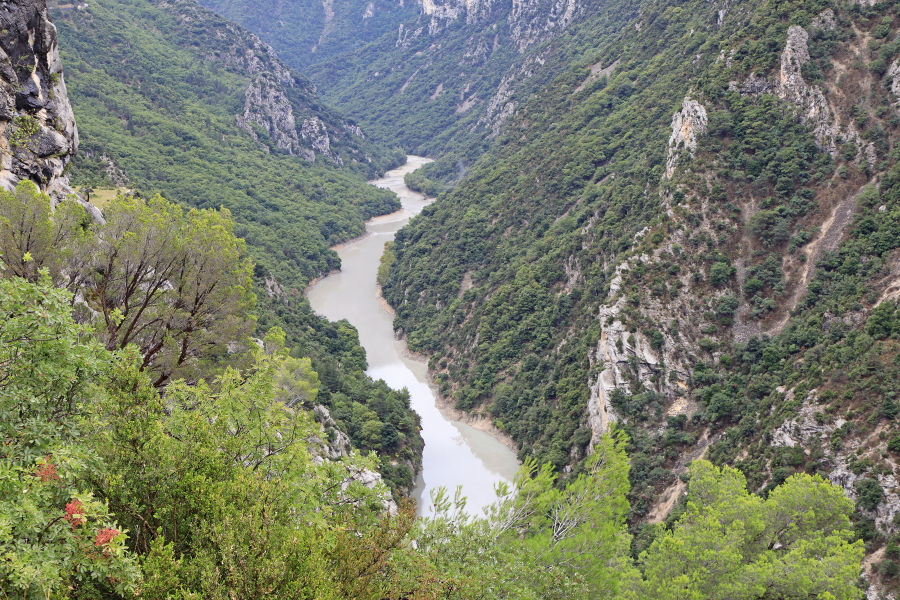 Blick in die Verdon-Schlucht