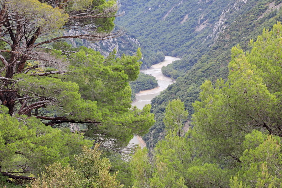 Blick in die Verdon-Schlucht
